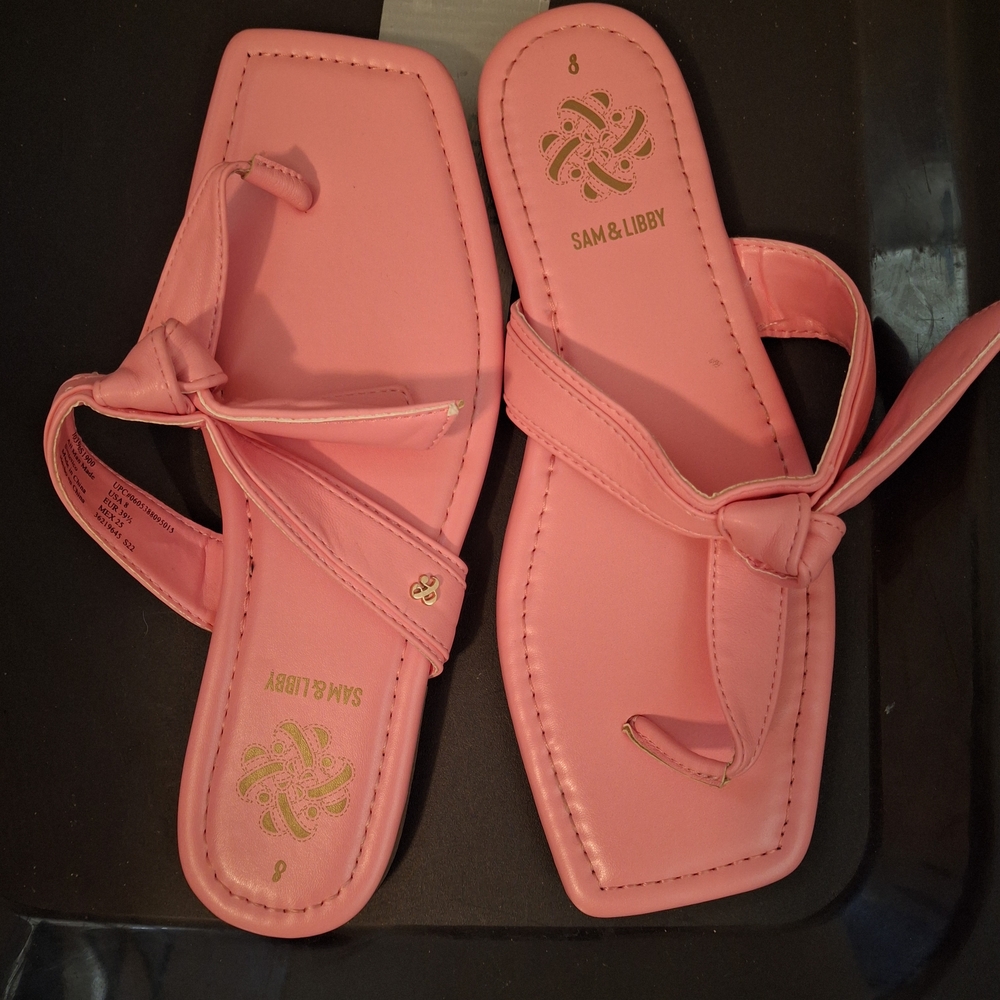Sam & Libby Coral Sandals for Women